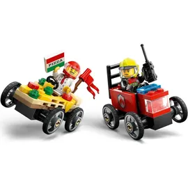 LEGO City - Pizzalieferwagen vs. Löschauto