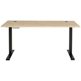 Innostyle Schreibtisch Memphis Artisan Eiche / Schwarz