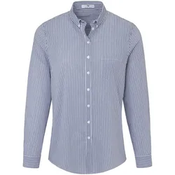 Le chemisier petit col button-down  Peter Hahn bleu