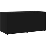 vidaXL TV-Schrank Schwarz 80x34x36 cm Holzwerkstoff