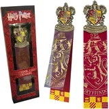 The Noble Collection Gryffindor Crest Lesezeichen Metall 35 mm Rot