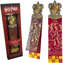 The Noble Collection Gryffindor Crest Lesezeichen Metall 35 mm Rot