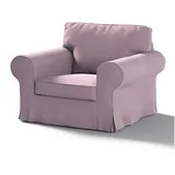 Dekoria Sofahusse Ektorp Sessel, Velvet rosa