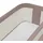 lionelo - Babybett 3-in-1 JODIE Beige Taupe - Braun