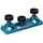 Bosch Oberfräsenzirkel OFZ Professional, Führung - blau, für Oberfräsen GOF / GMF