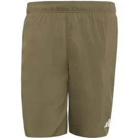 adidas Herren Badeshorts Badeshorts, 8 Zoll, Größe XXL in Braun OLISTR/WHITE