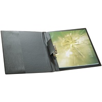 Durable Klemmhebel-Mappe (A4) bis 100 Blatt, schwarz,