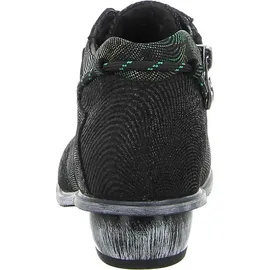 SIMEN Schnürschuh Damen Schwarz/Grün 40