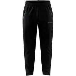 Craft Freizeithose Core Soul Zip Sweatpants (weiches Material) lang schwarz Herren