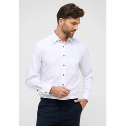 Langarmhemd ETERNA "COMFORT FIT", Herren, Gr. 42, Normalgrößen, weiß, 100% cotton, normal, Langarm Manschette, Hemden