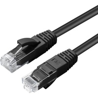 MicroConnect Netzwerkkabel Schwarz 1 m Cat6 U/UTP (UTP)