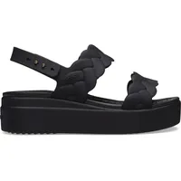 Crocs Brooklyn Woven Upper LW Sandalen Black/Black, 41/42
