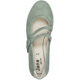 Jana Damen 8-22179-44 Ballerina, Sage, 38 EU