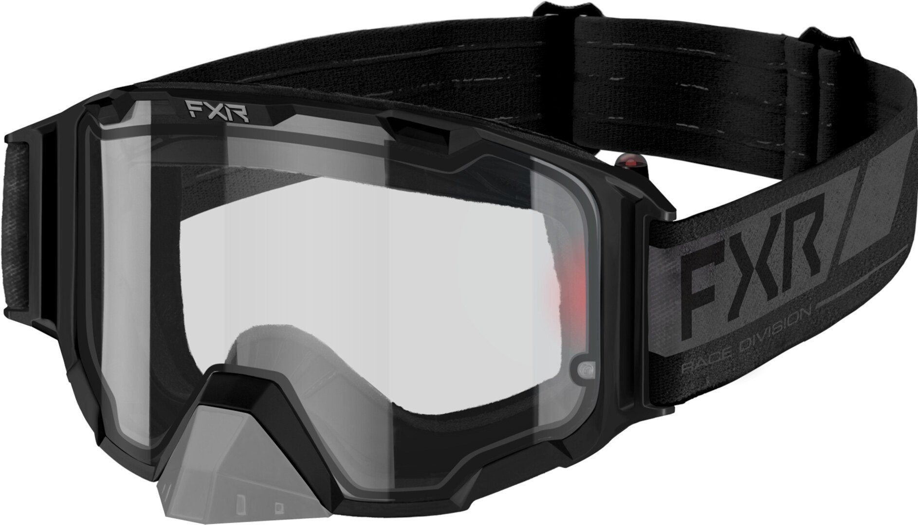 FXR Maverick Cordless Electric 2023 Motocross Brille, schwarz-grau für Männer