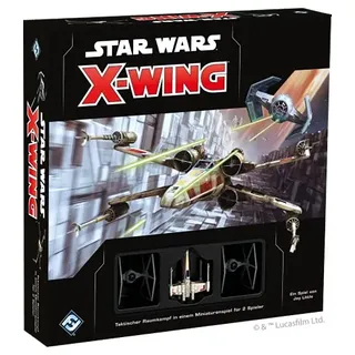 Atomic Mass Games, Star Wars: X-Wing 2. Edition, Grundspiel, Tabletop, 2 Spieler, Ab 14+ Jahren, 45+ Minuten, Deutsch