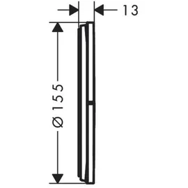 Hansgrohe ShowerSelect Comfort S Ventil Unterputz, 3 Verbraucher, mattschwarz