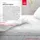 Fdm Topper 80x200 cm Matratzenauflage mit RavineBlue-Schaum 8 cm Schoner Visco H2 H4