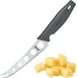 Westmark Profi-Käsemesser/-schneider, Klingenmaß: 13,5 cm, Länge: 25 cm, Rostfreier Edelstahl/Kunststoff, Master Line, Schwarz/Silber, 13562270
