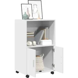 vidaXL Rollschrank 55 x 91 x 40 cm Weiß