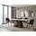 WFL GROUP Vanta 200 x 90 x 76 cm ausziehbar weiß