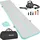 Tectake tectake® Airtrack Trainingsmatte aufblasbar, rutschfestes, hochwertiges PVC, inkl. Transporttasche, 397 x 104 x 10 cm