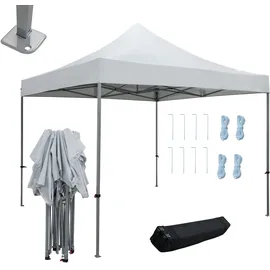 Konifera Faltpavillon Valencia Lux 3 x 3 m inkl. 4 Seitenteile Weiß