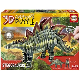 Educa D Stegosaurus, Puzzle 89 Teile,