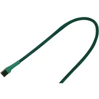 Nanoxia 3-Pin Verlängerung 60cm, sleeved grün (NX3PV60G)