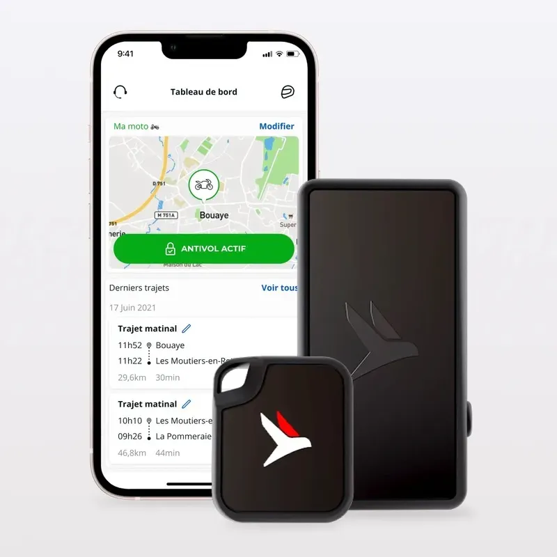 PEGASE GPS-Tracker Flashbird Motorrad