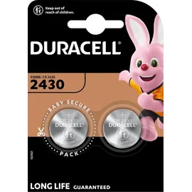 Duracell Lithium CR2430 3V Batterien 2er Blister CR 2430