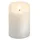 goobay LED Echtwachskerze 10 x 15 cm weiß