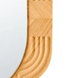 Beliani Fresville 62 x 100 cm Braun