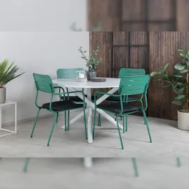 VCM Nicke Gartenstuhl 2er Set 0 x 0 x 0 cm grün