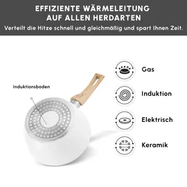 KARACA Swiss Crystal Kochtopf 18 cm