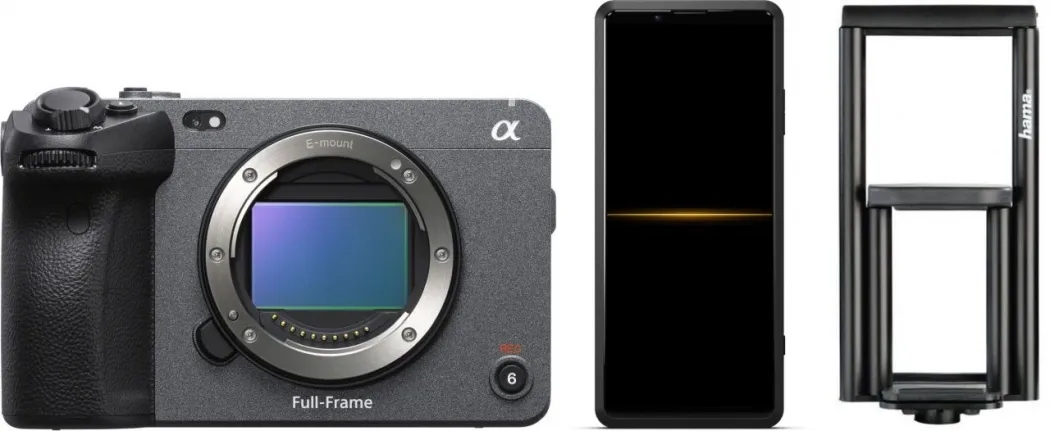 Sony ILME-FX3 + Sony Xperia PRO inkl. Smartphone-Halterung | 300,00€ Sommer Cashback 6.898,00€ Effektivpreis
