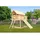 Karibu Spielhaus Fidel 1,5 m Naturbelassen