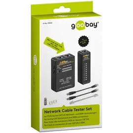 goobay Netzwerk Kabeltester Set