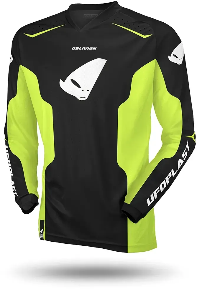 Ufo Oblivion Langarm-trikot - Black / Yellow - S