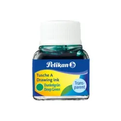 PELIKAN Tusche 10 ml dunkelgrün 100436073 201566 523-7