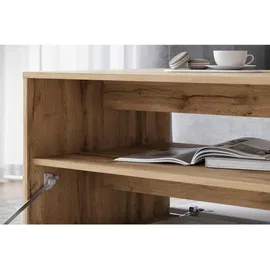 P & B Couchtisch Narobi-II ca. 90x45x55 cm, Eiche/Weiß