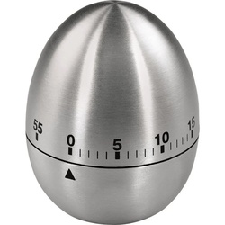 Xavax Eieruhr Xavax Eieruhr Edelstahl analog grau