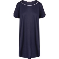 Louis Feraud Nachthemd, uni, für Damen, Pyjama, Basic Blau, 42