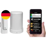 TFA Dostmann Weatherhub Starter-Set Mit Funk-Regenmesser Für Smarthome Gratis Sm