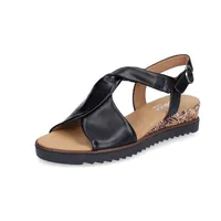 Gabor Comfort Sandale Damen Schwarz 37