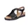 Gabor Comfort Sandale Damen Schwarz 37
