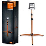 LEDVANCE LED Worklight, TRIPOD L Baustrahler Stativlänge (max.): 1500 mm 30 Watt, Dunkelgrau
