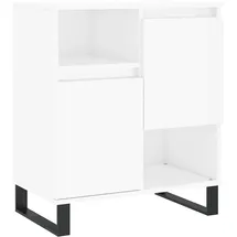 vidaXL Sideboard Hochglanz-Weiß 60x35x70 cm Holzwerkstoff