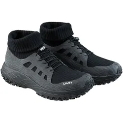 UYN Winter-Laufschuhe Shetland (Trail, sockenartige Konstruktion, wasserdicht) schwarz Herren