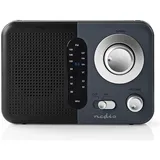 Nedis RDFM1300 grau/schwarz