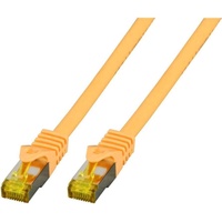 EFB-Elektronik EFB Elektronik Netzwerkkabel Gelb 0,25 m Cat6a S/FTP